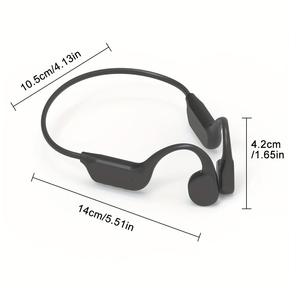 IPX8 Waterproof Swimming Headphones 32GB Wireless Bone Conduction Earphone Bluetooth 5.4 Headset For Diving Sports Cycling