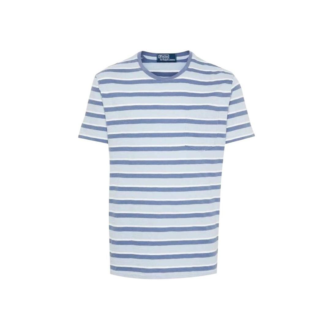 

Polo Ralph Lauren Striped Crew Neck Short Sleeve T-Shirt Men tops 710941994-001 XL