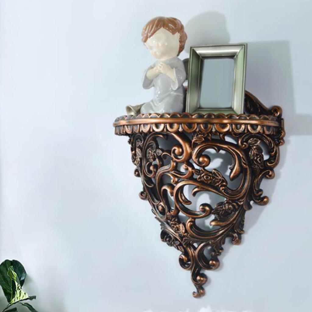 Shelves in European Style, Decorative Antique Bracket, Sculpture, Shelf, Display Shelves, Organizer