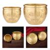 Brass Feng Shui Bowl Chinese Character for Home Office Decoration Housewarming Gift