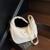 Design Solid Nylon Sweet Small Waist Bag Masculino Leisure Commuting Shoulder Bags Simple and Fashionable Women's Crossbody Bags