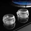 2Pcs Dustproof Clear Stove Knob Protector Durable Gas Oven Stove Knob Guard for Home Kitchen Daily Use Child Safety