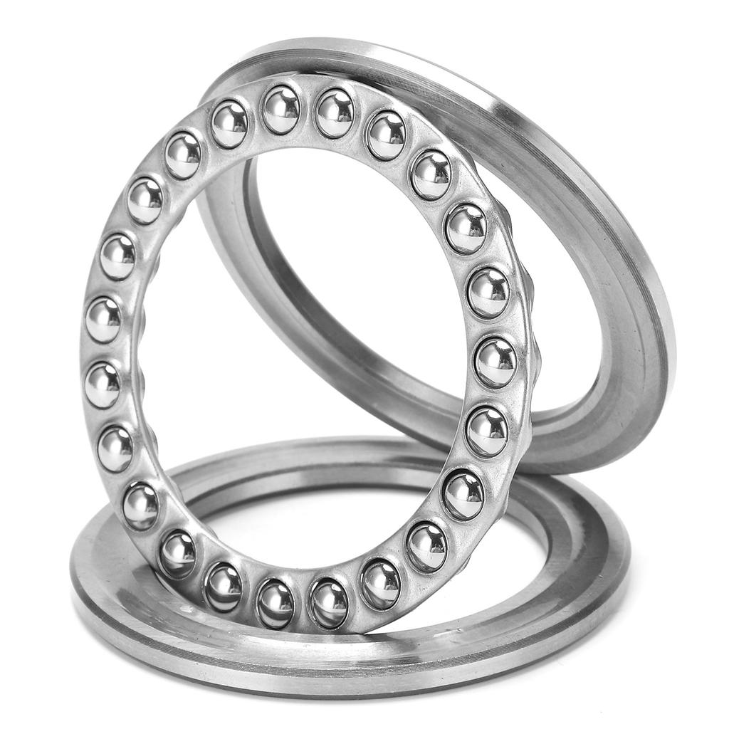 Thrust Ball Bearing 51111 Flat Seat Bearing Steel 55x78mm Harware Tools for Lathe Machine