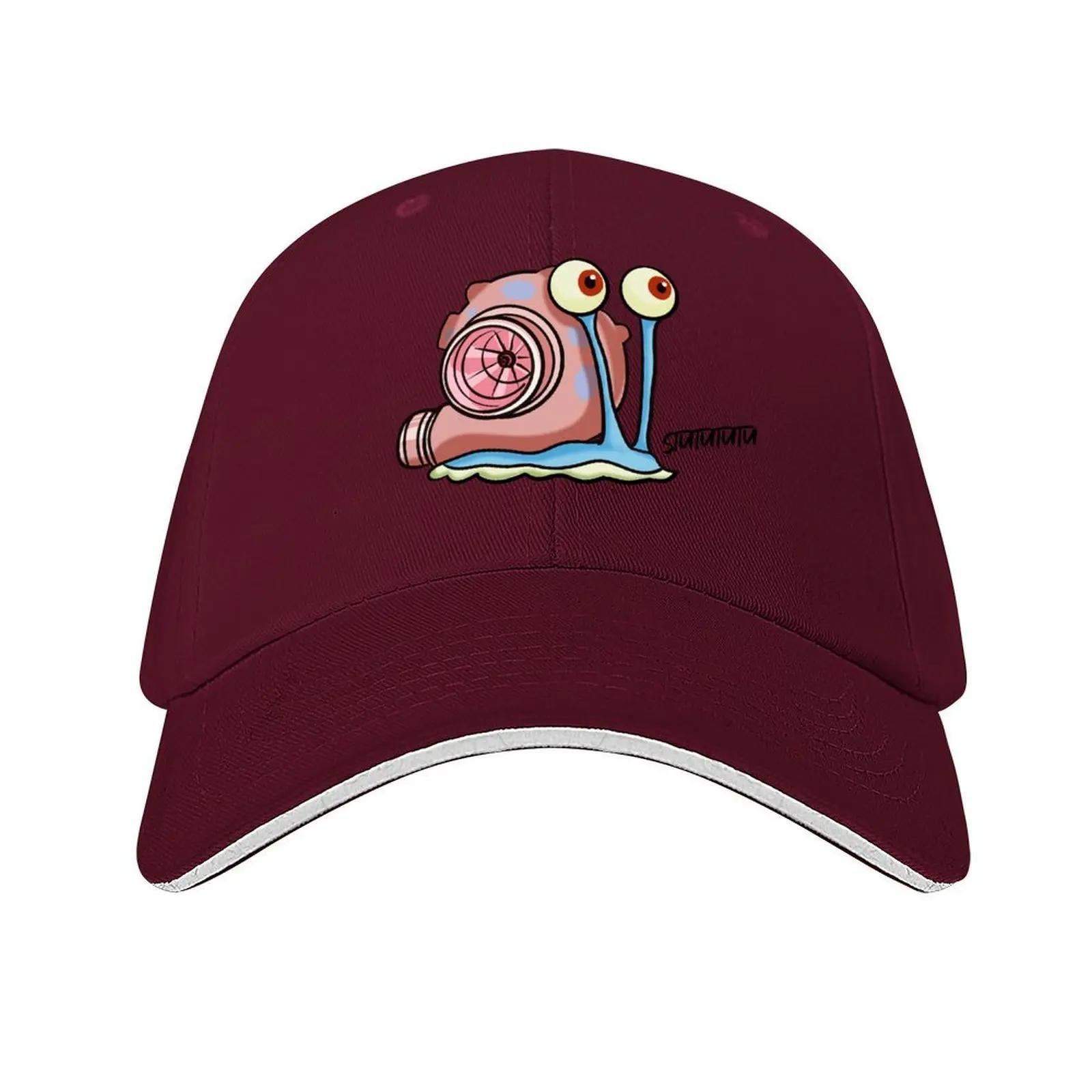 Turbo Stu tu tu tu Snail Baseball Cap Hood party Hat Unisexs big size hat Sunscreen Womens Golf Clothing Unisexs