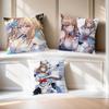 art Derby Uma Comfortable soft Pillow Case Eye for Sofa m-Musume Living Room Pretty Home office Decor Protective Covers Almond