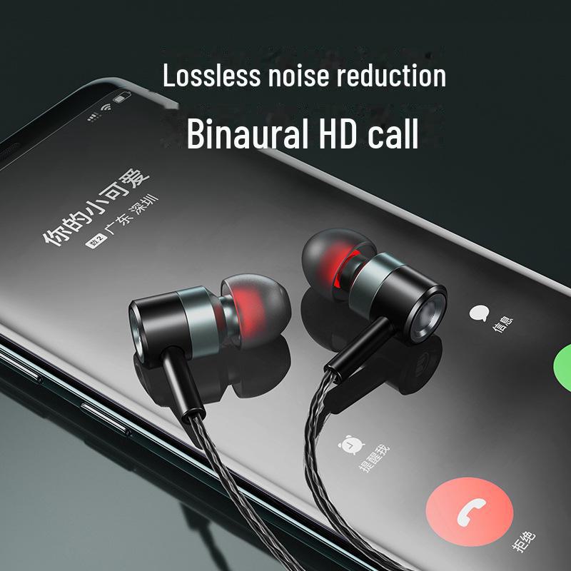 REMAX Metal In-Ear Noise-Reducing Wired Earphones for Music & Calls
