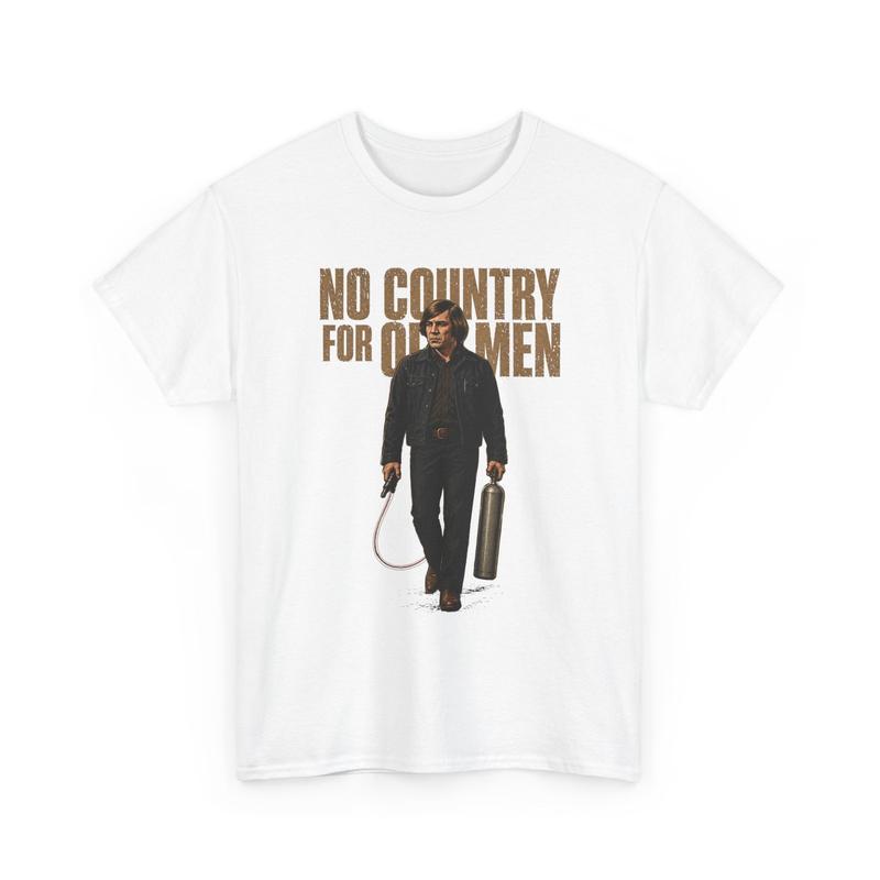No Country for Unisex T-Shirt | Movie Poster Design XXXL