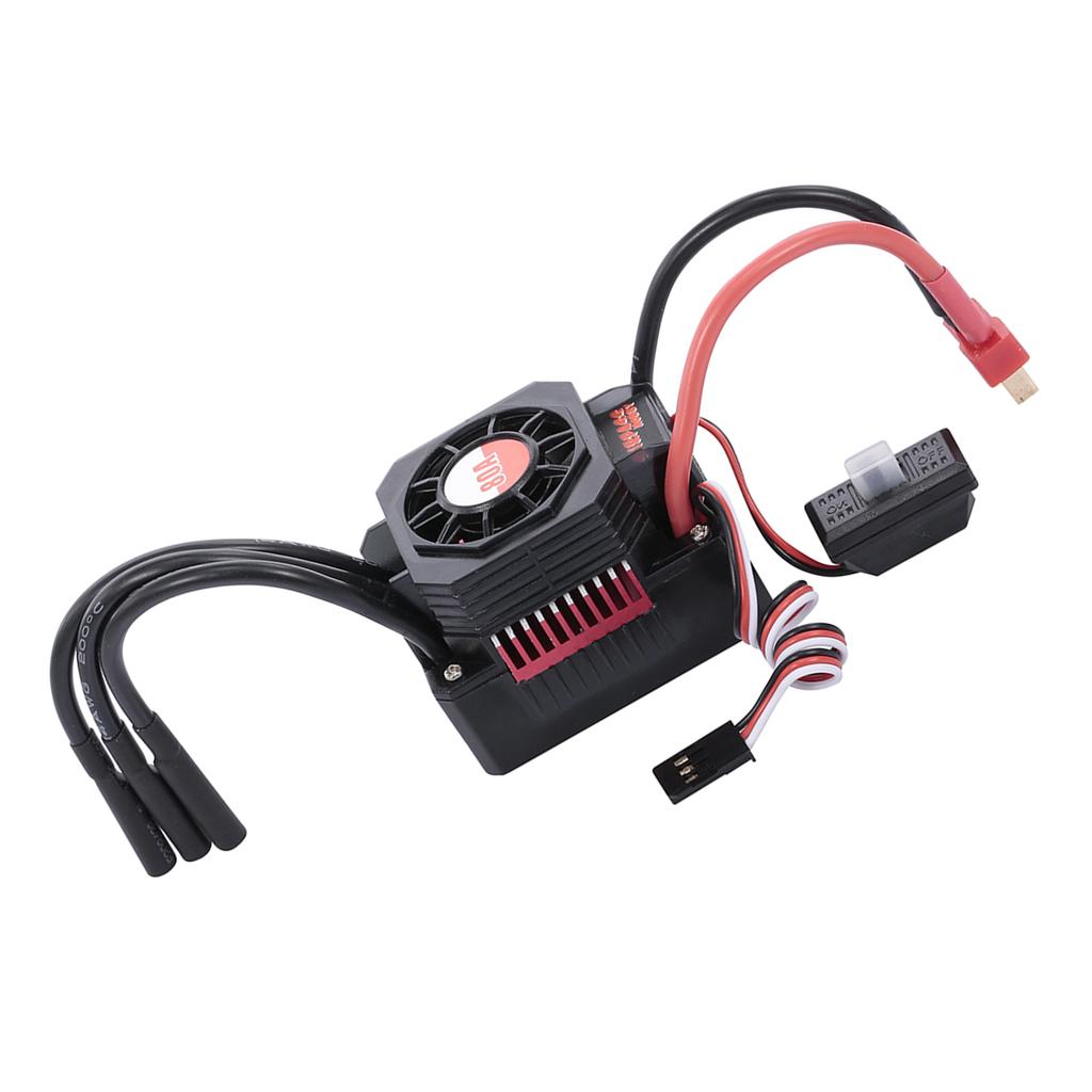 SURPASS HOBBY 80A Brushless ESC Waterproof Electric Speed Controller for 1 10 RC Truck Off Road Car