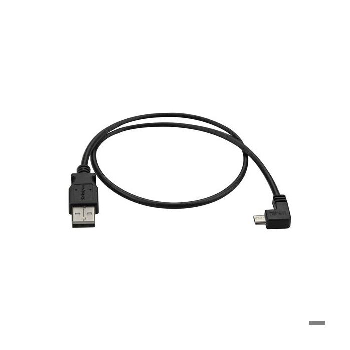 Cabo USB para Micro USB em ângulo reto de 50 cm - STARTECH - Blindado - Carregamento rápido