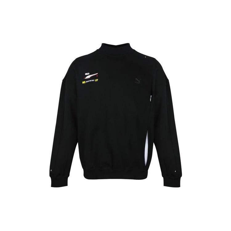 PUMA x ADER ERROR Unisex Knitting Sweatshirt Black Men s 595539-01 XS