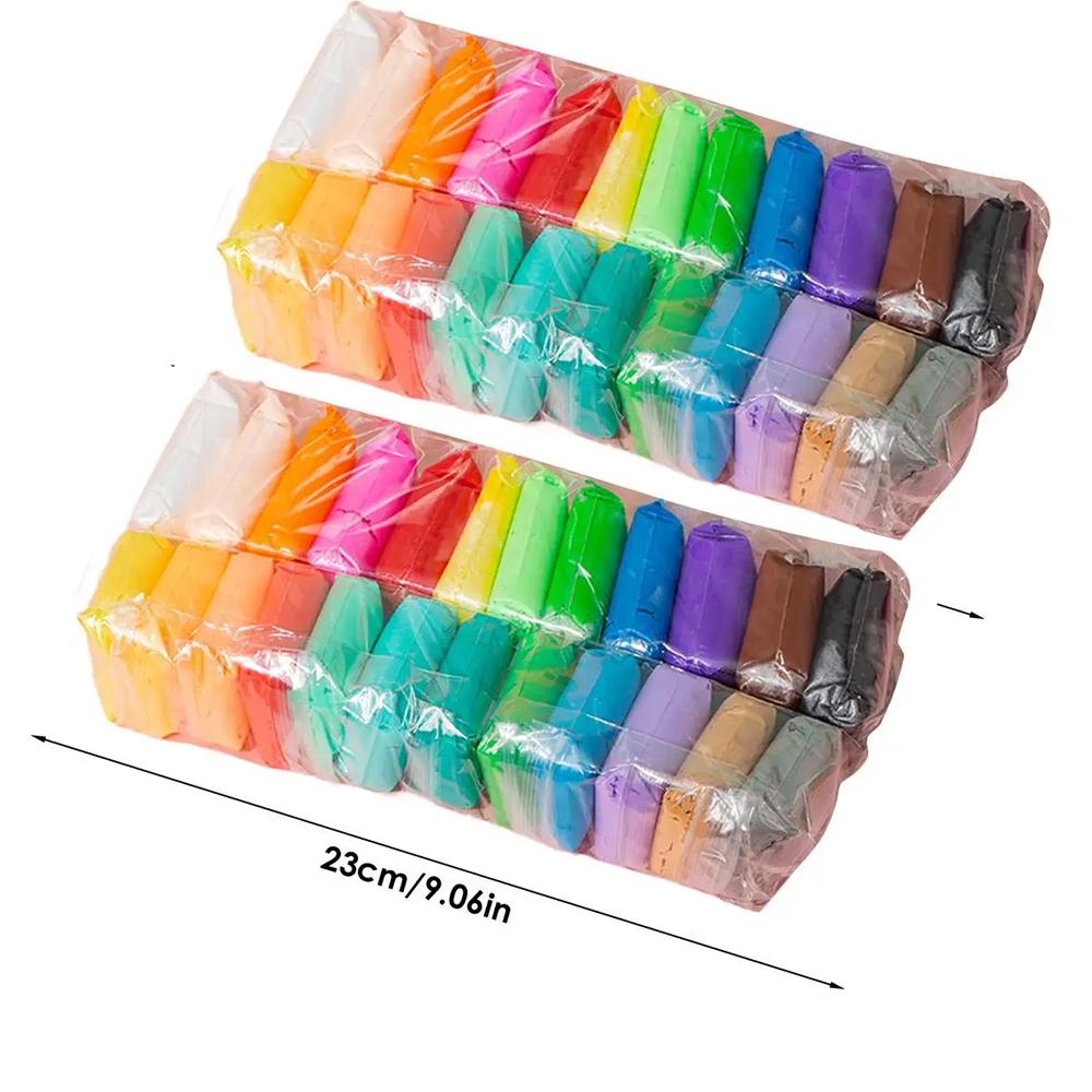 Air Dry Ultra Light Modeling Clay Kit 36 Colors Best Gift for Boys Girls Age 3-12 Year Old DIY Molding Kids with Sculpting Tools