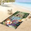 Creek Fun Print Beach Towel, Large Soft Quick Dry Towel for Beach Camping Swimming
