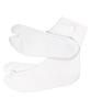 Tetoron Broad Tabi White Tabi [KYOETSU] Socks, Socks, 4-Ply Kohaze, Unisex, 21cm-30cm, Women's (30.0cm, White)