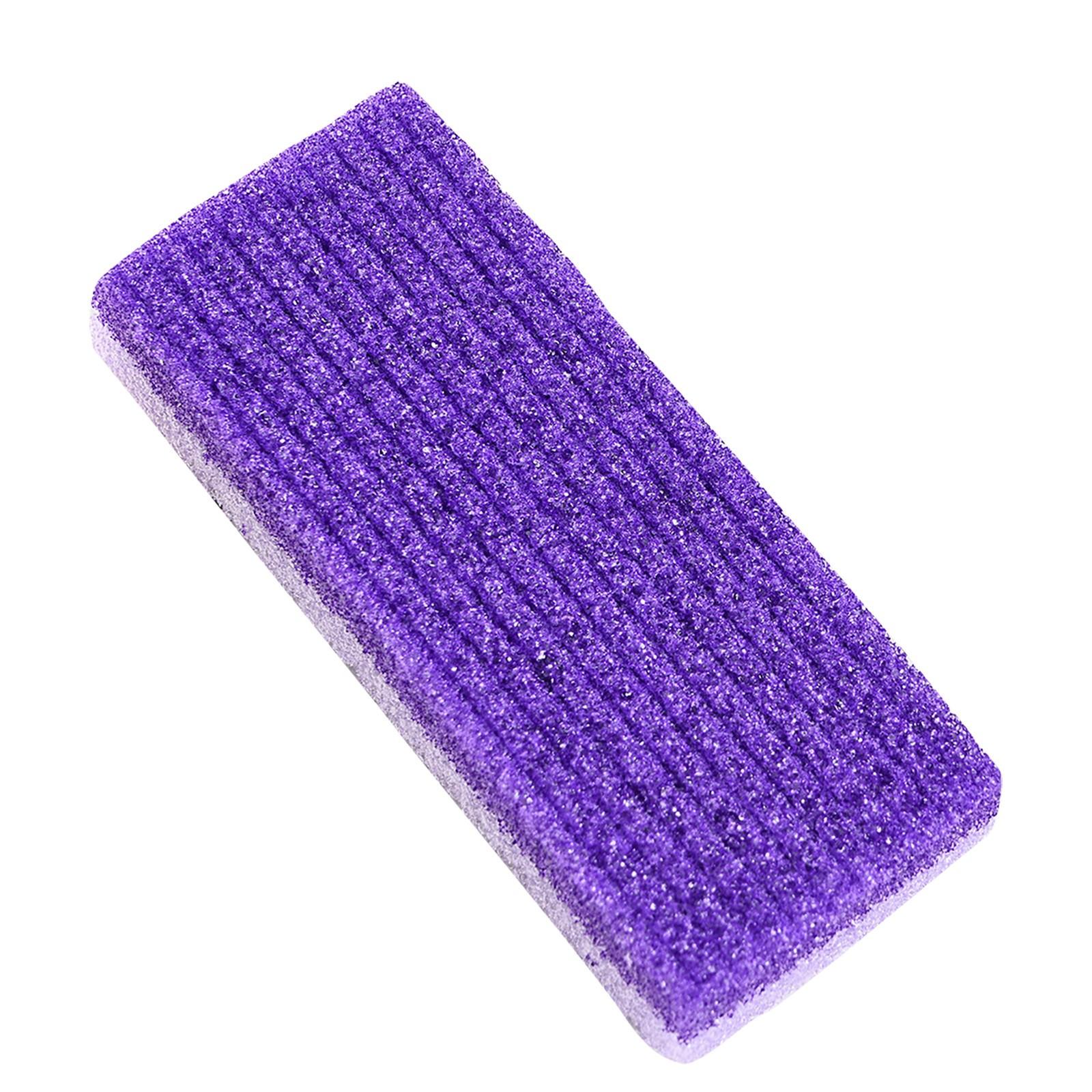 

(Никита) Салонная пемза для ног безопасно и легко удаляет мозоли и грубые пятки 2 в 1 One Size фиолетовый