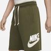 Nike As Nike Sportswear Spe Ft Alumni Short Logo 'Olive Green' Men's DM6818-326