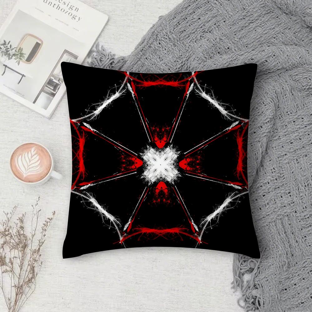 Game RResidentS EEvilS Pillow Case Square DoubleSided Printing Sofa Cushion Cover Pillowcase Bedroom Bedside