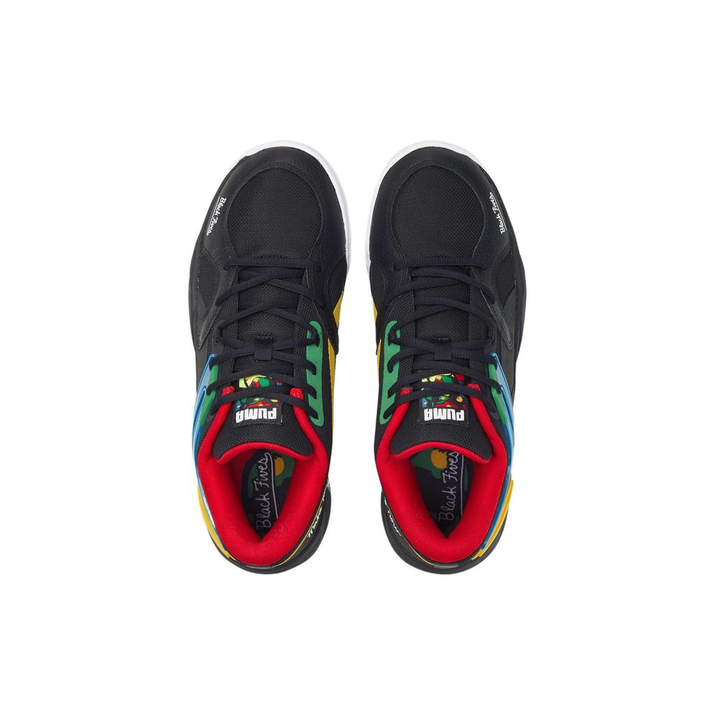Black Fives x Puma TRC Blaze Court Čierna Šafranová Unisex Tenisky 376637-01