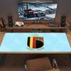 Belgium National Football Team Print  Cushion Non-slip Laptop Tablet Big Mousepad XXL Mat Mini PC Playmat With Lock edge