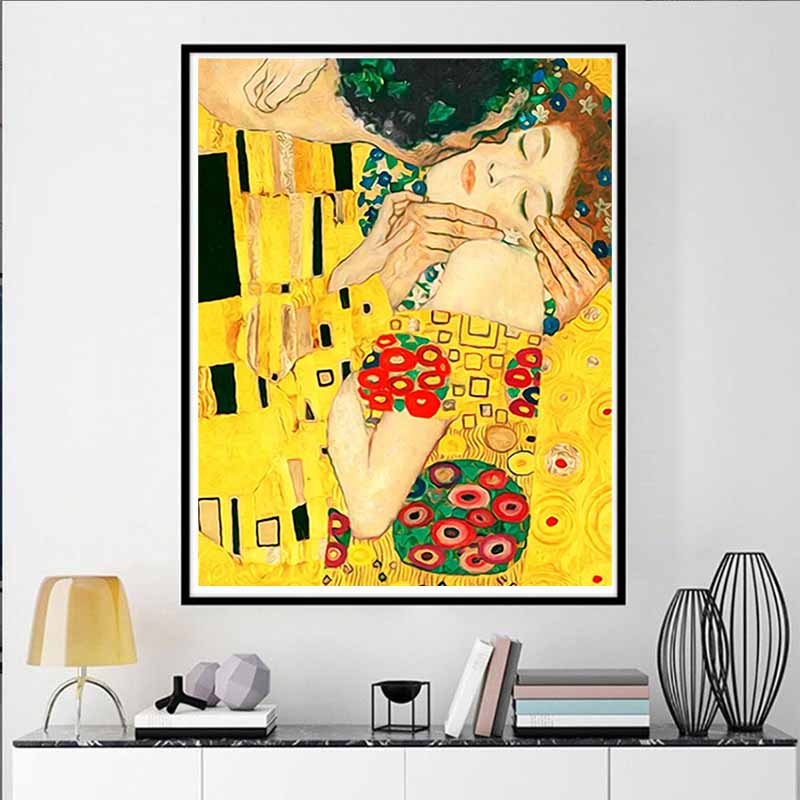 New Arrival 5D DIY Full Circle Diamond Painting "Couple Art Painting" Embroidery Cross Stitch Home Decor Gift