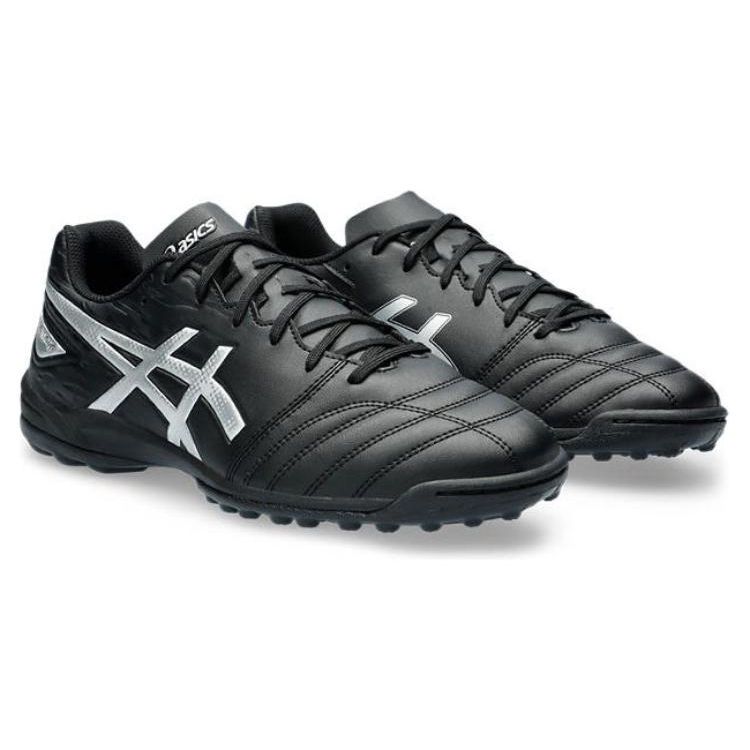 Asics Ds Light Club Comfortable Casual TF (Rubber Studs) Shock Absorbing Durable Soccer Shoes Unisex Soccer Shoes Black White 1103A112-001