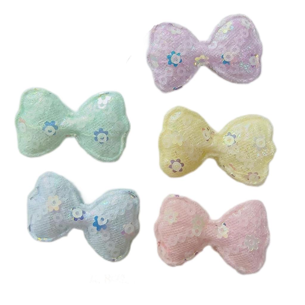 Flower Sequin Bow Tie Accessories Children's Hair Accessories Shoes And Clothing Bags Jewelry Accessories Fashion Accessories