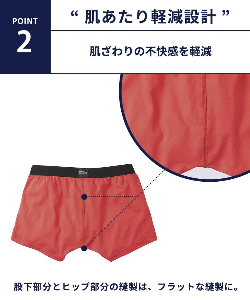By Wacoal Boxer Shorts of Basic Comfortable Front Reduced Skin Contact Front TU L [Bros Men] [Set 2] Style, Design, Design, Closure, Underwear,