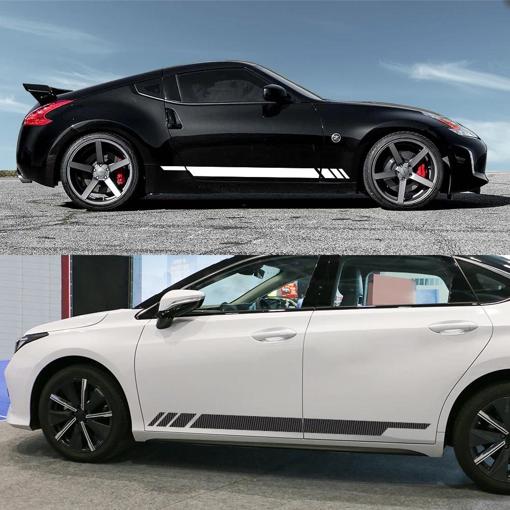 For Nissan 350Z 370Z Z-Cars Fairlady Z33 Z34 Racing Sport Car Door Side Sticker Anti Scratch Vinyl Decals Exterior Decoration