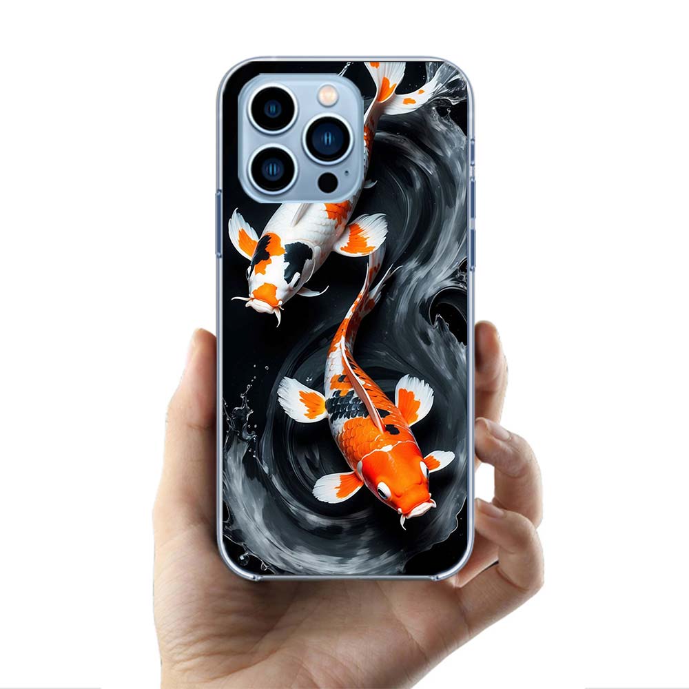Majestic Koi Fish Cases Phone Case For Iphone 17E 16E 17 Air 16 Pro Max 15 Pro 14 Plus 11 13 12 Mini Cover Cases Compatible with