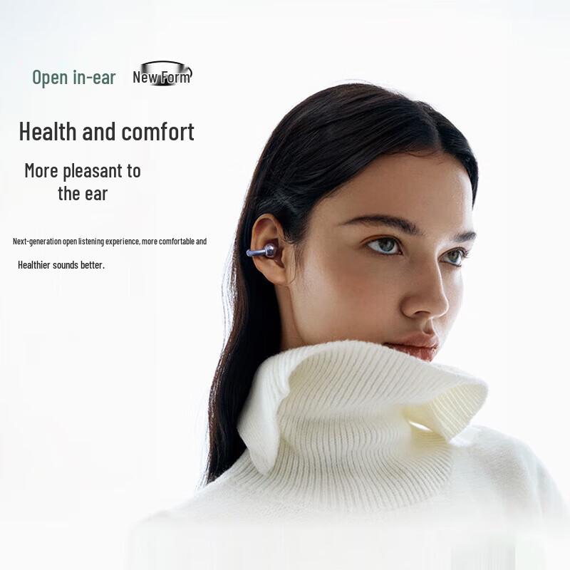 Saina S7S AI Open-Ear Bluetooth Clip-On Headphones