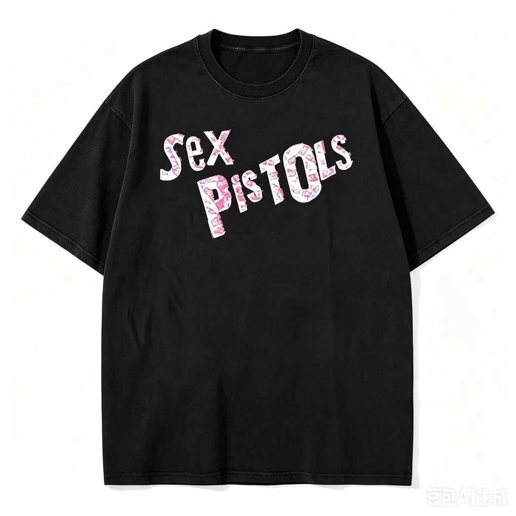 2026 New Sex Pistols British Punk Rock Band Graphic‑Print Unisex 100%‑Cotton Short‑Sleeve T‑Shirt, Summer Street‑Style Casual Top