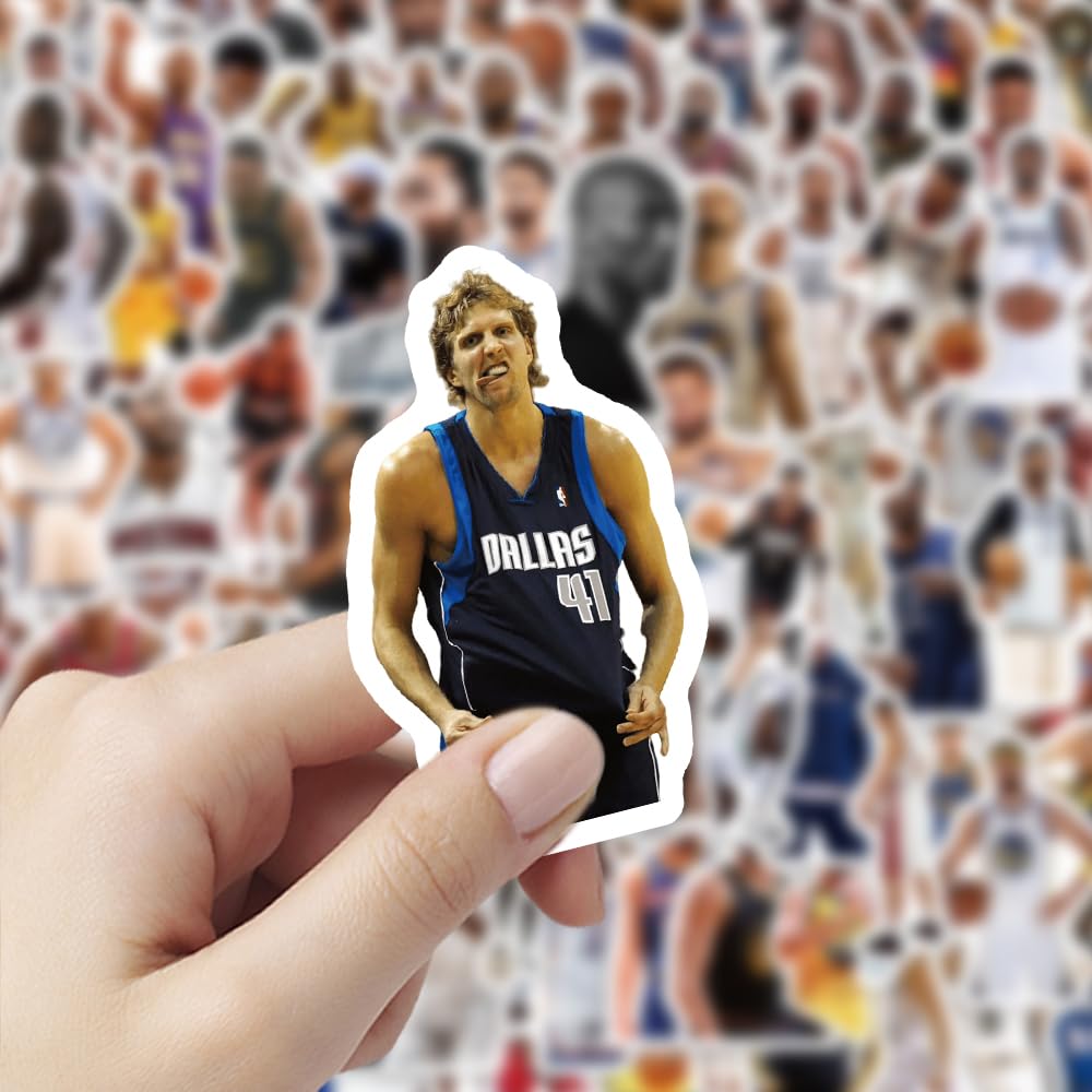 CheeseCat NBA Basketball Player Anime Waterproof Decorative for and PCs Stickers, Stickers, Multicolor, 103-Piece Set, Planners, Cars, Motorcycles,