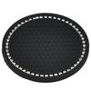 Sottobicchiere per Auto in Silicone Antiscivolo con Strass