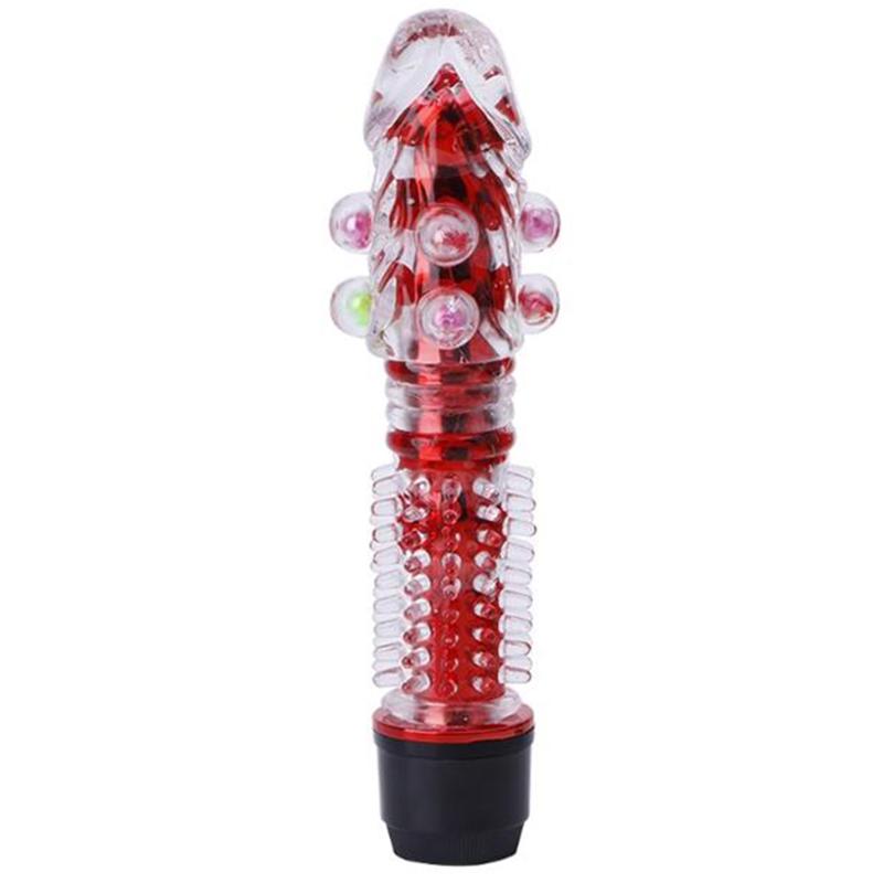 Waterproof Women Glow Stick Style Silicone Vibrator G-Spot Massager Adult Toys