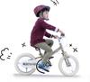SAKAI CYCLE Kids Running Balance Bicycle for Ages 3 and First 14 Inch TW14RUNA Green Twowaybike. Bicycle, Infant, Children's, Bike, Bike, Bike, Up,