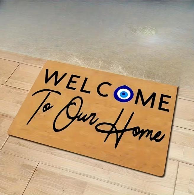 Blue Eye Door Mat Door Mat Floor Mat Is Door Mats Restaurant Mats Mats Game Room Mats Bathroom Door Mats Home Decoration Mats