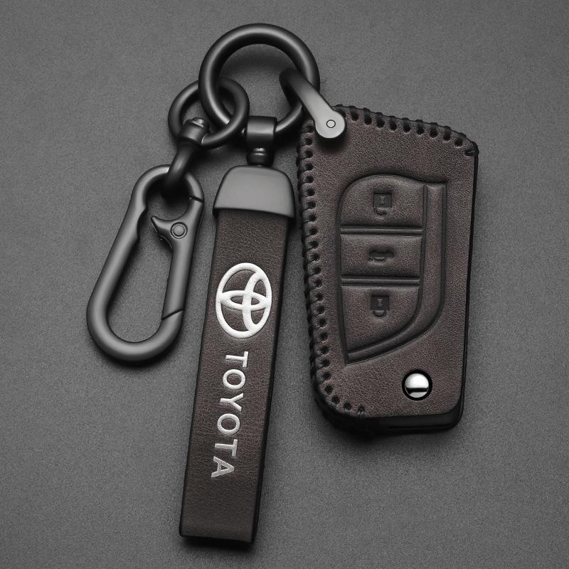 Applicable Toyota Key Cover Camry Corolla Asian Dragon Rongfang Yize Chr Leiling Highlander Case Buckle Bag