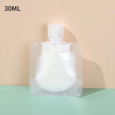 30/50/100ml Dávkovací sáček Tekuté mléko Přenosný cestovní obalový sáček Opakovaně použitelný Nepropustný Pro šampon Kosmetický úložný kontejner
