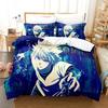 Neues Hunter X Hunter Bettwäsche-Set Bettbezug Laken Bedrucktes Bettset Kissenbezug Bett Voll Queen King Size Aldult Kind Schlafzimmer Anime