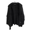 COACH Black wool melton cape coat coat XS blackUsed