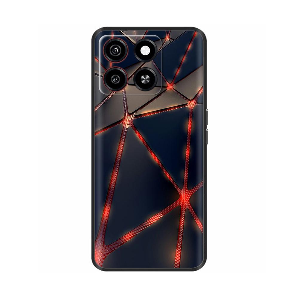 For ZTE Blade A35 Case For ZTE Blade A55 Cover Fashion Flower Slim Soft Silicone Phone Cases for ZTE A35 A 35 Fundas TPU Coque