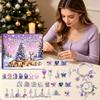 Χριστουγεννιάτικο Ημερολόγιο Advent DIY Σετ Κοσμημάτων Βραχιόλι από Κράμα