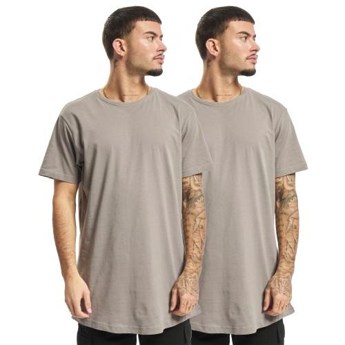 

Urban Classics Mens Long T-Shirt (Pack of 2) XXL сірий