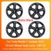 Wheel Hub Cap For Tesla Model Y Juniper 2025+ Car Replacement Wheel Cap 19 Inch Performance Automobile Hubcap Cover Accessories
