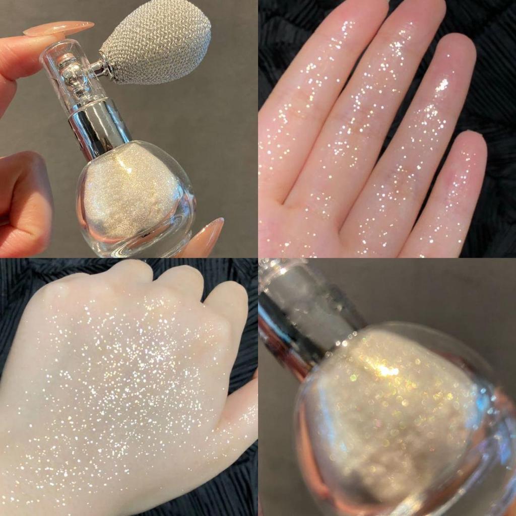 Spray Glitter Scintillante per Corpo e Capelli con Strass - Perfetto per Spose & Occasioni Speciali