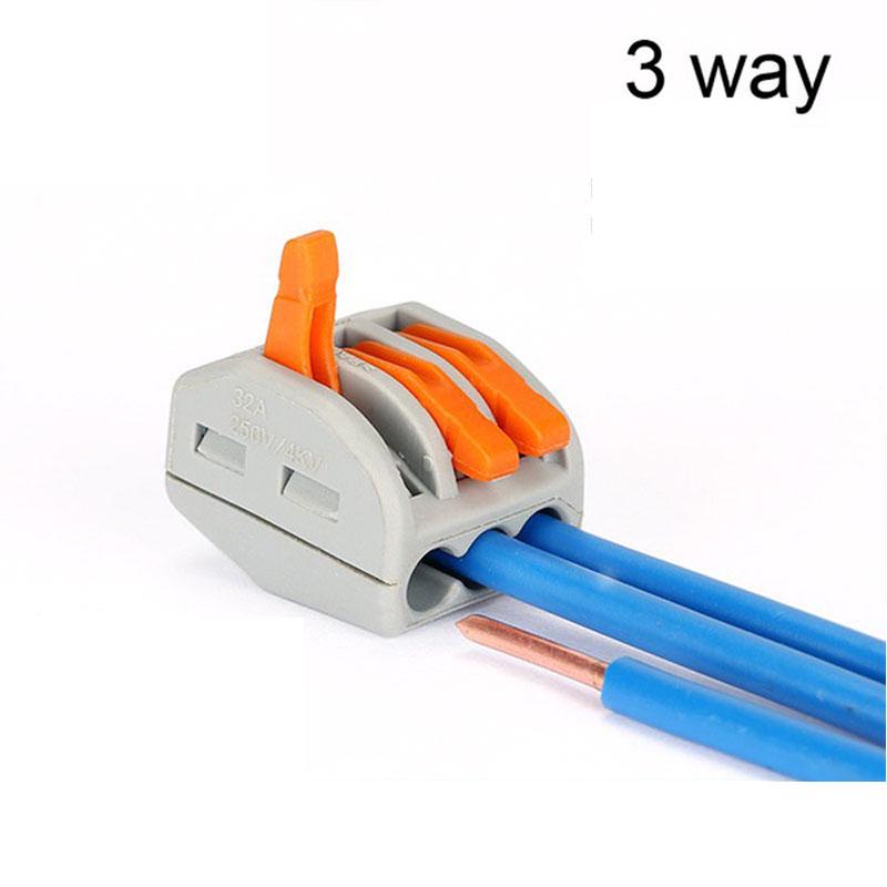 10Pcs/lot PCT SPL Universal Wire Connector Electric Cable Terminal 2/3/4/5/8 Way 10Pcs/lot PCT SPL Universal Wire Connector Electric Cable Terminal 2/3/4/5/8 Way
