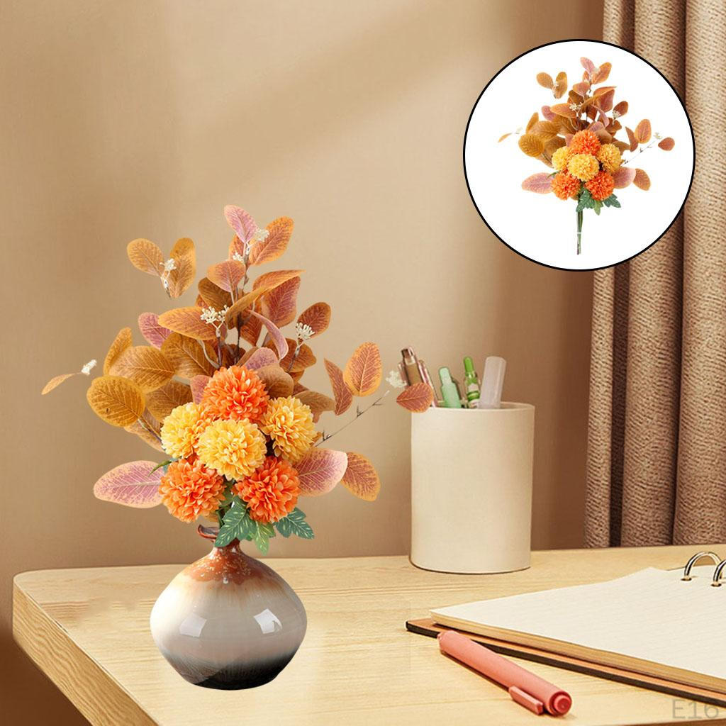 Artificial Flower Bouquet Bridal Decoration Silk Nordic DIY Flowers for Home Table Wedding