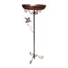 Freestanding Bird Bath Bowl Wildbird Drinking Gift Bird Feeder Tray Feeding Station for Park Yard Outdoor Attracting Birds Porch