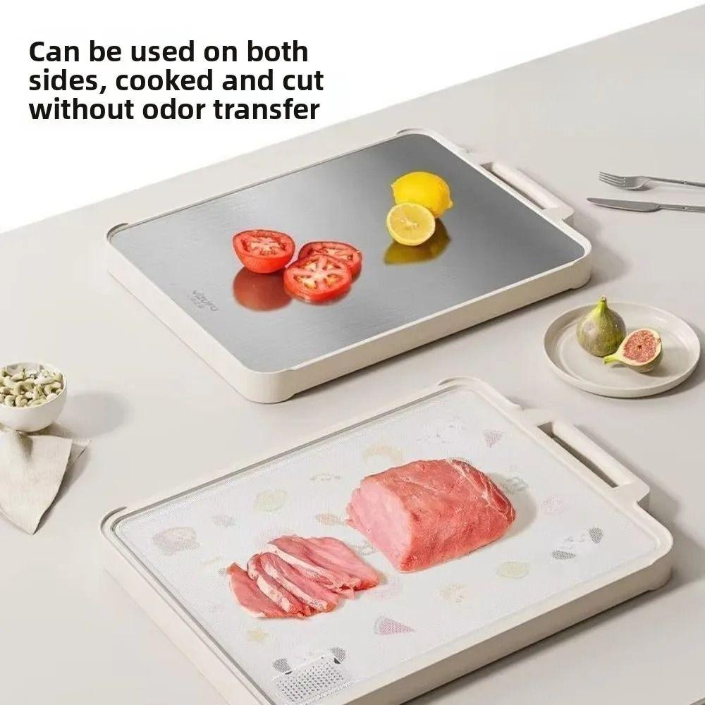 Anti-Mold Double-sided Cutting Board Anti-Slip Kitchen Chopping Block  Daily Cooking