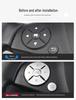 Compatible Steering Wheel Button Stickers for Mercedes-Benz S-Class/R-Class: S300, S600, R350, R400.