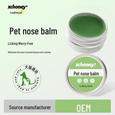 Nasencreme für Haustiere – Feuchtigkeitsspendend und reparierend für Katzen und Hunde, Anti-Riss-Frostschutzformel, 10 ml